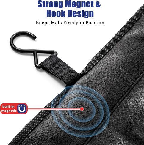 3Pcs Extra Thick 3-Layer Magnetic Fender Covers for Mechanics 43 x 17 Inch Microfiber Fender Cover Mats Protect Car from Scratches and Dust in Repair Universal Fit for Car, Suvs and Truck in Saudi Arabia