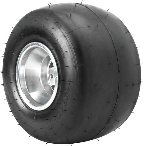4 Pack 5'' Go Kart Wheels 11x7.10-5 Tire Rim, 3 Bolt 48mm Rim and 11x7.10x5 Tubless Smooth Slick Tire Combo for Racing Karting ATV Mobility Scooter Drift Trike Golf Cart in Kuwait