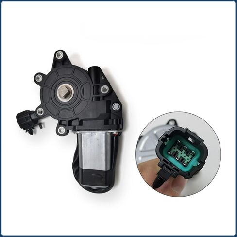 Front Left Power Window Lift Motor 6-Pin for Nissan for Tiida for X-Trail Replace# 807314Z305 807318991A 807318991D in Saudi Arabia