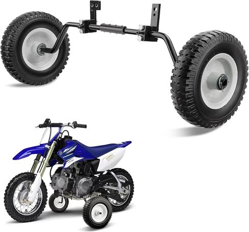 عجلات تدريب الدراجة الترابية متوافقة مع ماكينة الحلاقة MX125 MX350 MX400 MX500، PW50، هوندا XR50 CRF50 Z50 Z50R، ياماها TTR50،50cc 49cc عجلات تدريب الدراجة الترابية للأطفال، سهلة التركيب in Kuwait