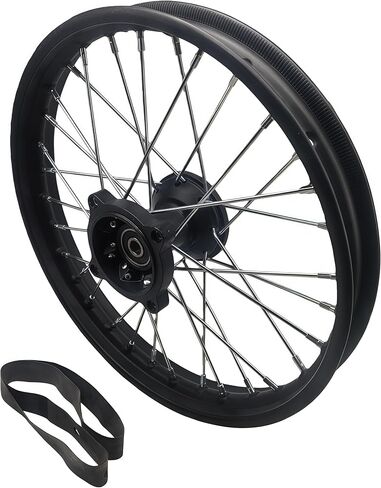Beeking 1,40×14"（60/100-14)(15mm Bearing) Front Wheel Rim Hub for Motocross Off Road Dirt Pit Bike Fits 50cc-125cc dirt bike TTR SSR CRF Apollo. in Kuwait