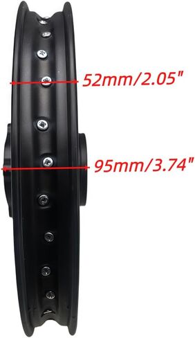 Beeking 1,40×14"（60/100-14)(15mm Bearing) Front Wheel Rim Hub for Motocross Off Road Dirt Pit Bike Fits 50cc-125cc dirt bike TTR SSR CRF Apollo. in Kuwait