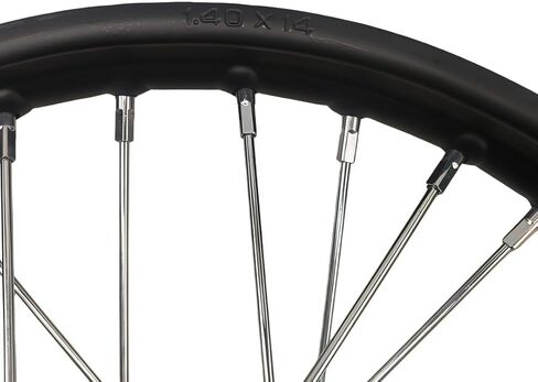 Beeking 1,40×14"（60/100-14)(15mm Bearing) Front Wheel Rim Hub for Motocross Off Road Dirt Pit Bike Fits 50cc-125cc dirt bike TTR SSR CRF Apollo. in Kuwait