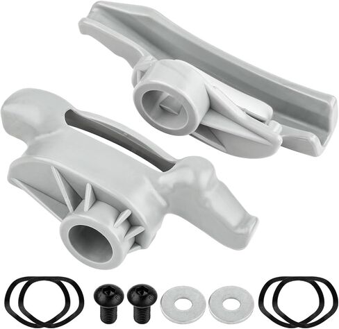 2 Pack Low Profile Nylon Mount/Demount Head Kit Fit for Coats Tire Machine Duck Head/Duck Bill, Replacement Part# TC184432/8184432, Manual Tire Changer Duck Head Kit, Grey in Kuwait