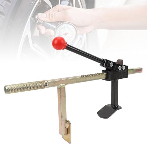 SIXRUN Manual Tire Changer, Tire Bead Breaker Tool, High Strength Metal Manual Tire Changer for Car Motorcycle, Enhanced Efficiency, Easily Opens and Holds Tire with Compact Design in Kuwait