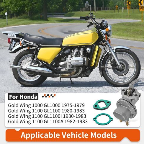 Fuel Pump w/Insulator Gaskets For Honda Gold Wing 1000 1100 GL1000 GL1100 GL1100I/A 1975-1983 16700-371-014 in Kuwait