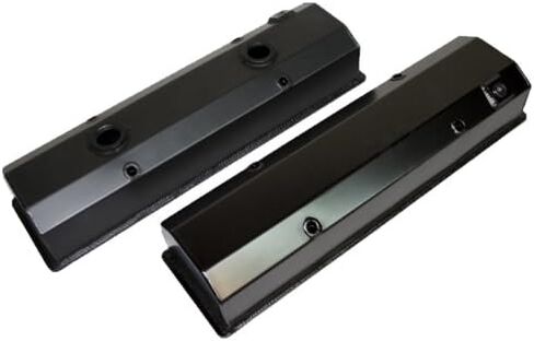 PRW 4035027 Black Satin Anodized Aluminum Valve Cover for Chevy in Kuwait