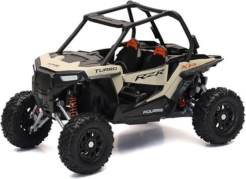 Diecast Model ATV Compatible for Polaris RZR XP 1000 Dune Buggy, Sand Metallic, 1/18 Scale NewRay 57593E in Kuwait