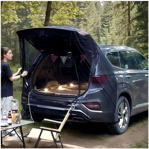 شاشة شبكية لباب السيارة الخلفي لسيارة Subaru Outback Wilderness 2022 2023 2024 2025 2026 ملحقات حماية ظلال خلفية للسيارات غطاء شبكي للسيارات بوابات خلفية للتخييم in Kuwait