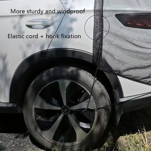شاشة شبكية لباب السيارة الخلفي لسيارة Subaru Outback Wilderness 2022 2023 2024 2025 2026 ملحقات حماية ظلال خلفية للسيارات غطاء شبكي للسيارات بوابات خلفية للتخييم in Kuwait