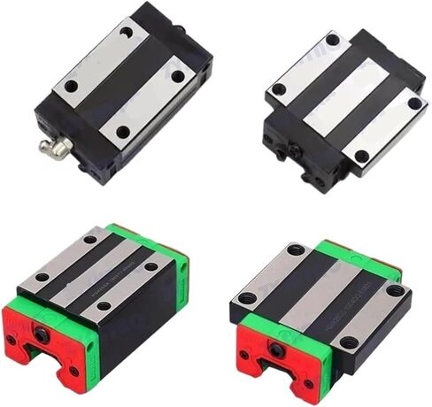 HGH20CA HGW20CC Slider Block HGH20 CA HGW20 HGR20 Linear Guide 1Pcs(Black Colour,HGH20ca) in Saudi Arabia