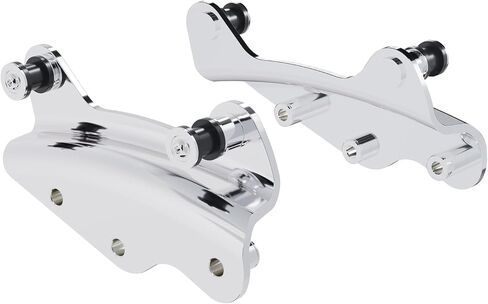 Replacement 4-Point Docking Hardware Kit, Chrome, Compatible with 2009-2013 Harley-Davidson Touring & Road Glide Models in Kuwait