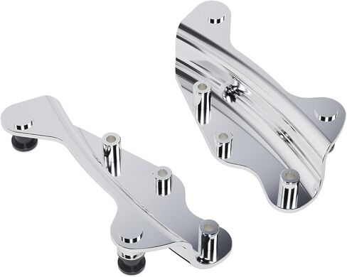 Replacement 4-Point Docking Hardware Kit, Chrome, Compatible with 2009-2013 Harley-Davidson Touring & Road Glide Models in Kuwait