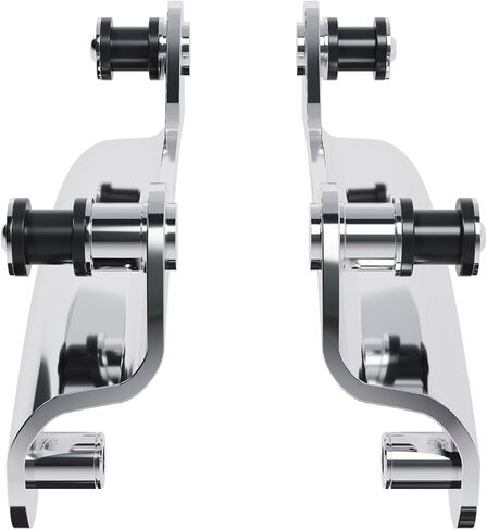 Replacement 4-Point Docking Hardware Kit, Chrome, Compatible with 2009-2013 Harley-Davidson Touring & Road Glide Models in Kuwait