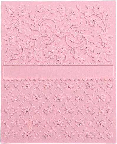 BOHUIZ 3D Plastic Embossing Folder Template, Texture Bow Flowers for Card Making DIY Scrapbooking Paper Handmade Crafts Scrapbooking Arts Supplies Scrapbook Decor in Kuwait