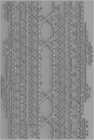 Sizzix 3D Embossing Folder, Magic Mesh by Seth Apter in Kuwait