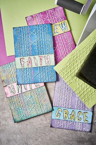 Sizzix 3D Embossing Folder, Magic Mesh by Seth Apter in Kuwait