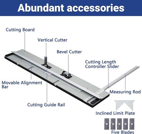 MYOYAY 47 inches Compact Mat Cutter for Framing Pictures, High-Density Cardboard, High-Precision Pad Cutters, Suitable for Art, DIY in Kuwait