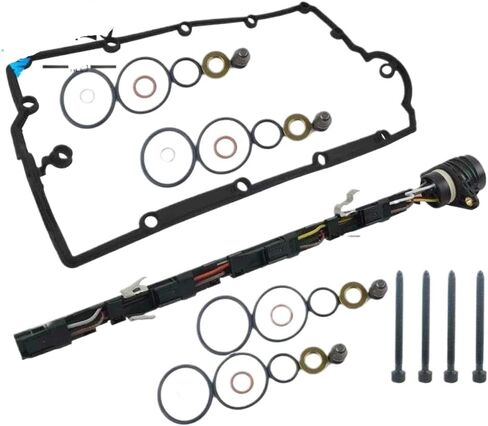 Injector Harness Wiring Loom Kit With Seals And Bolts Compatible With 1.9 TDI 2004-2006 Diesel 038971600 in Kuwait