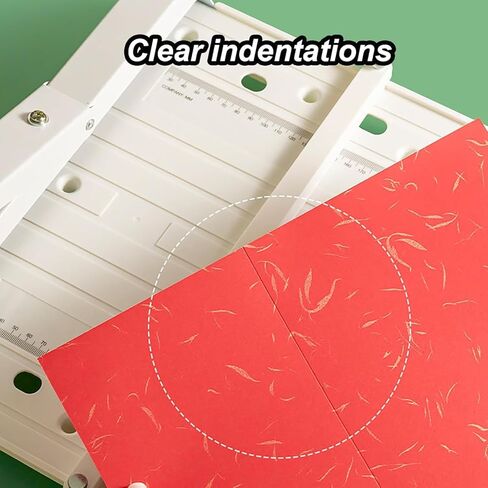 Manual Paper Creaser Scoring Machine with Ruler Guide for A4/A3 Paper Folding and Scoring, for Book Press, Letter Folding, and Card Processing in Kuwait
