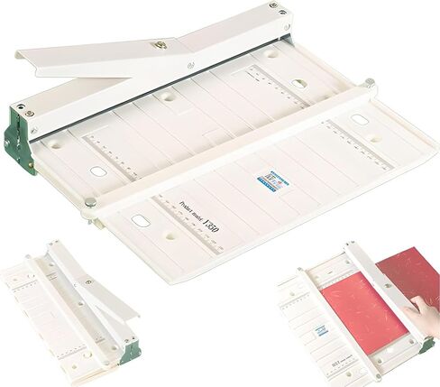 Manual Paper Creaser & Folding Machine, 350mm Card Scoring Tool for A4 & A3 Short Side, Portable Paper Bender for Greeting Cards in Kuwait