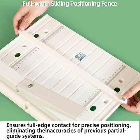 Paper Creaser Machine with Ruler & Positioning Block Manual Scoring Tool for Book Covers, Cardstock, Brochures, Invitations, for Crafting & DIY Projects in Kuwait