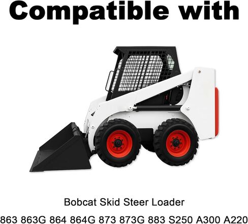 طقم فلتر الوقود الهيدروليكي لزيت الهواء متوافق مع Bobcat 863 863G 864 864G 873 873G 883 T200 A300 A220 S250 يستبدل 6667352 6665603 6661248 6666375 6666376 in Kuwait