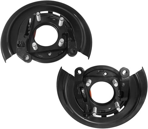 Rear Left & Right Loaded Parking Brake Backing Plate Assembly 926-270 926-271 for 1999 F250 for 1999-2004 F250 Super Duty for for 1999-2004 F350 Super Duty 2000-2005 Ford Excursion in Kuwait