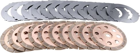 12&10 Brake Friction Plates Kit 450/10212 450/10211 Compatible with JCB Backhoe Loader 1400B 1550B 1600B 1700B 214 215 216 217 3C 3CX 3D in Kuwait