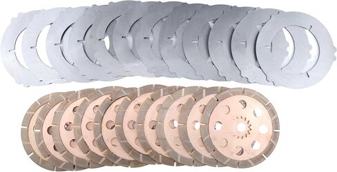 12&10 Brake Friction Plates Kit 450/10212 450/10211 Compatible with JCB Backhoe Loader 1400B 1550B 1600B 1700B 214 215 216 217 3C 3CX 3D in Kuwait