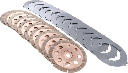 12&10 Brake Friction Plates Kit 450/10212 450/10211 Compatible with JCB Backhoe Loader 1400B 1550B 1600B 1700B 214 215 216 217 3C 3CX 3D in Kuwait