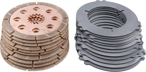 12&10 Brake Friction Plates Kit 450/10212 450/10211 Compatible with JCB Backhoe Loader 1400B 1550B 1600B 1700B 214 215 216 217 3C 3CX 3D in Kuwait