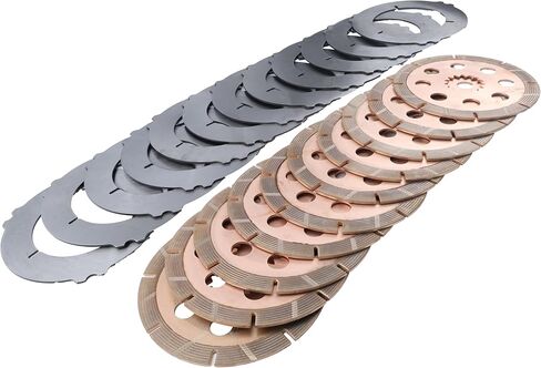 12&10 Brake Friction Plates Kit 450/10212 450/10211 Compatible with JCB Backhoe Loader 1400B 1550B 1600B 1700B 214 215 216 217 3C 3CX 3D in Kuwait