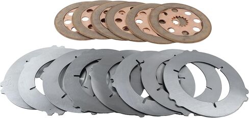 مجموعة لوحات الفرامل 6&8 450/10211 450/10212 متوافقة مع لودر حفار JCB 1400B 1550B 1600B 1700B 214 215 216 217 3C 3CX 3D in Kuwait