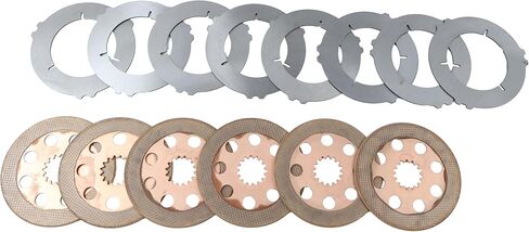 مجموعة لوحات الفرامل 6&8 450/10211 450/10212 متوافقة مع لودر حفار JCB 1400B 1550B 1600B 1700B 214 215 216 217 3C 3CX 3D in Kuwait