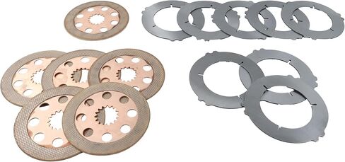 مجموعة لوحات الفرامل 6&8 450/10211 450/10212 متوافقة مع لودر حفار JCB 1400B 1550B 1600B 1700B 214 215 216 217 3C 3CX 3D in Kuwait