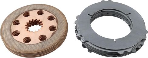 مجموعة لوحات الفرامل 6&8 450/10211 450/10212 متوافقة مع لودر حفار JCB 1400B 1550B 1600B 1700B 214 215 216 217 3C 3CX 3D in Kuwait