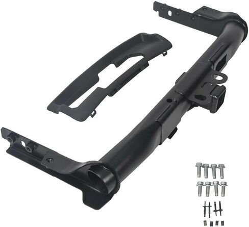 for Jeep for Grand Cherokee 2011-2020 Trailer Hitch Bezel Assembly Steel Rear Lower Black Powder-Coated 4-Towing Class 82212180AD GNT56214936 in Kuwait