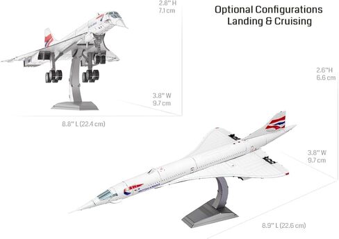 Metal Earth Premium Series Concorde 3D Metal Model Kit Fascinations in Kuwait
