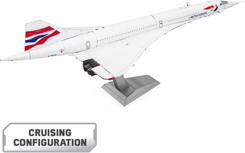 Metal Earth Premium Series Concorde 3D Metal Model Kit Fascinations in Kuwait