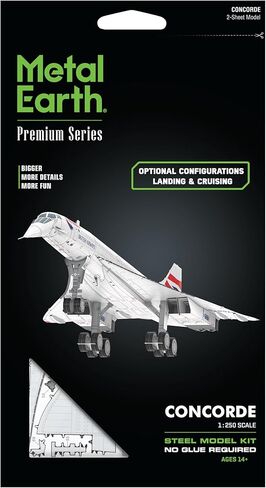 Metal Earth Premium Series Concorde 3D Metal Model Kit Fascinations in Kuwait
