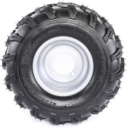 مجموعة من 2 إطارات ATV Go Kart مقاس 18x9.50-8 وإطارات مقاس 8 بوصات مع مجموعة محور خلفي مباشر مقاس 32 بوصة، وسلسلة 428 وضرس، وقرص فرامل، ومركبة ذاتية الصنع رباعية، وعربة عربات التي تجرها الدواب، وعربة جولف، وجزازة العشب، وترقية 4 عجلات in Kuwait
