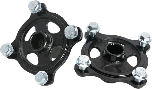 2 حزمة من عجلات ATV & Go Kart مقاس 19 × 7-8 مع محاور المحور الخلفي - إطارات للطرق الوعرة مقاس 8 بوصة بدون أنابيب لـ UTV، رباعية، عربات التي تجرها الدواب، دراجة ثلاثية الانجراف، عربة الجولف، جزازة العشب، دراجة صغيرة، 4 عجلات in Kuwait