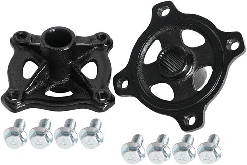 2 حزمة من عجلات ATV & Go Kart مقاس 19 × 7-8 مع محاور المحور الخلفي - إطارات للطرق الوعرة مقاس 8 بوصة بدون أنابيب لـ UTV، رباعية، عربات التي تجرها الدواب، دراجة ثلاثية الانجراف، عربة الجولف، جزازة العشب، دراجة صغيرة، 4 عجلات in Kuwait