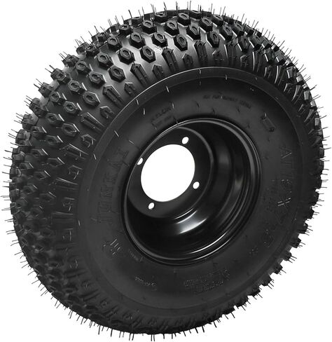 4-Pack 19x7-8 Go Kart & ATV Wheels with 8-Inch Tubeless Tires – 4-Bolt Rims for UTV, Quad, Drift Trike, Golf Cart, Lawn Mower, Garden Tractor, All-Terrain Off-Road in Kuwait