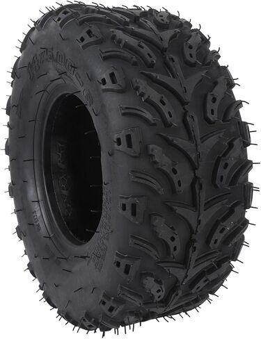 14x5.00 6 Front Wheel Tire, Rubber Tubeless Vacuum Tire with Enhanced Traction Technology for ATV Quad Off Road Go Kart Cart Mini Bike in Kuwait