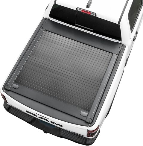 غطاء سرير Syneticusa قابل للسحب من Nissan Frontier لعام 2005-2026 (5 قدم) | غطاء سرير من الألومنيوم الصلب 2025 Nissan Frontier، قابل للقفل، قضبان منخفضة، نظام صرف، بدون تركيب مثقاب | حماية لمدة 5 سنوات in Kuwait