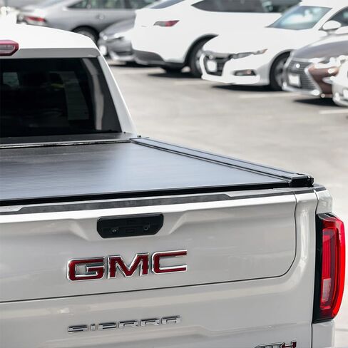 Syneticusa ER Power Retract Hard Tonneau Cover Fits 2020-2026 Silverado/Sierra 2500 HD/3500 HD 6'8" 82.2 in Truck Bed Waterproof Accessories in Kuwait