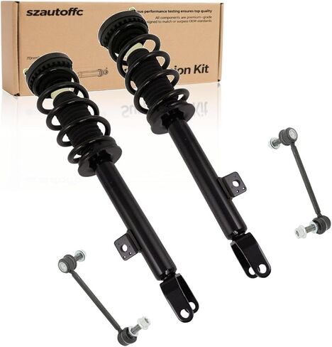 For 12-19 Charger Front Loaded Complete Strut Spring Assembly Sway Bar 4pc Kit in Kuwait