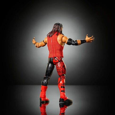 Mattel WWE Elite Action Figure & Accessories، مجموعة السلسلة رقم 125، جاكوب فاتو القابلة للتجميع مقاس 6 بوصات مع 25 نقطة مفصلية وأيدي قابلة للتبديل in Kuwait